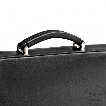 Кожаный портфель "Брест" (черный)